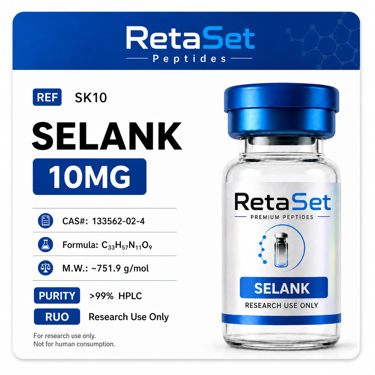 Selank 10mg