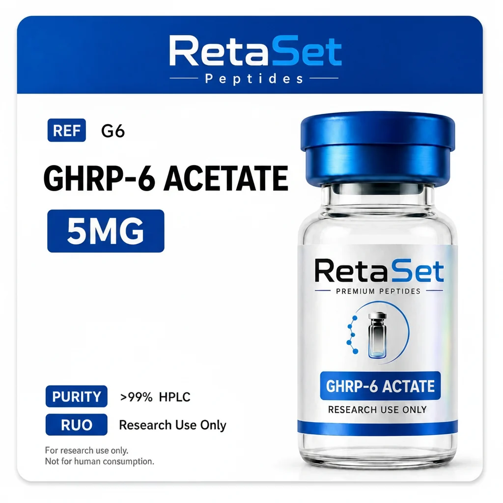 GHRP-6 Acetate — 10 Vial Box