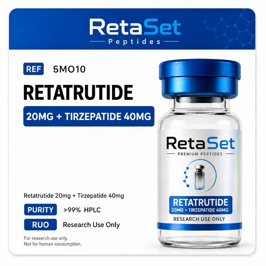 Retatrutide 20mg + Tirzepatide 40mg — 10 Vial Box